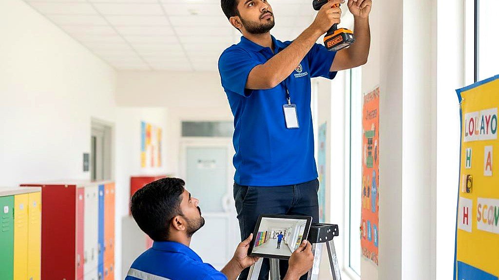 CCTV installation work