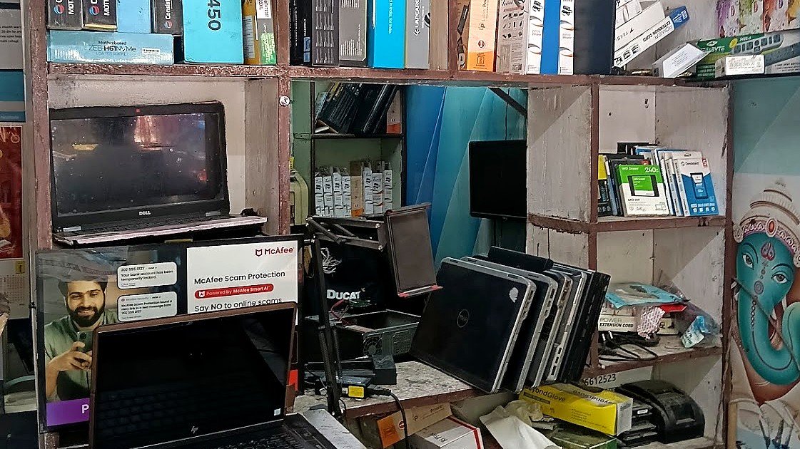 Laptop, desktop and printer equipment at Newota Computers